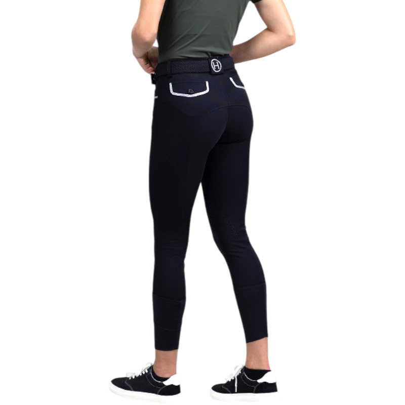 Harcour - Pantalon d'équitation femme Jaltika noir