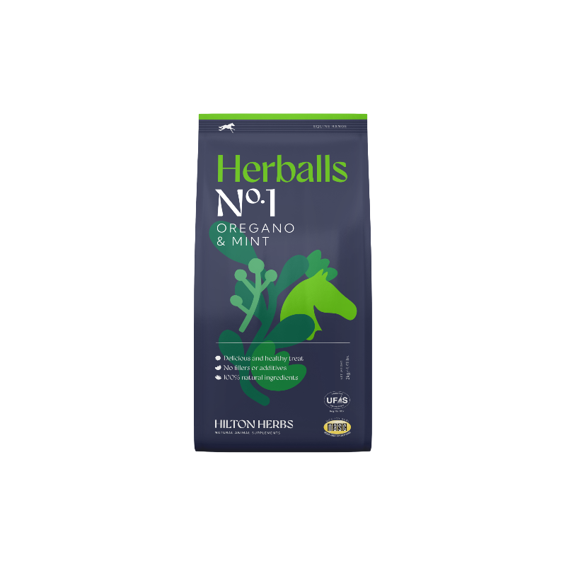 Hilton Herbs - Friandises pour chevaux naturelles Herballs n°1 menthe & origan