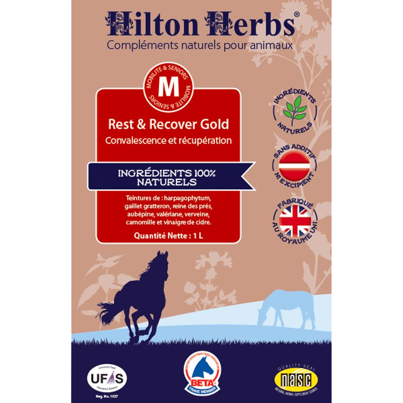 Hilton Herbs - Complément alimentaire Convalescense rest & recover gold