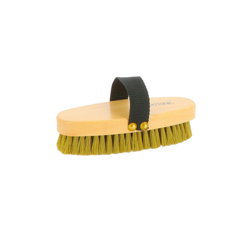 Hippotonic - Brosse douce Limande caramel grand modèle