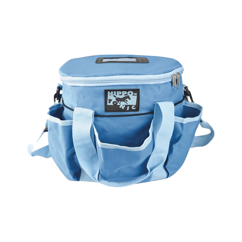 Hippotonic -Sac + Kit de pansage 3 en 1 bleu