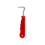 Hippotonic - Hoefkrabber anatomisch plastic handvat rood | - Ohlala