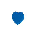 Hippotonic - Spons in hartvorm blauw | - Ohlala