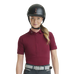 Horse Pilot - Polo d'équitation femme Aeromesh dark red | - Ohlala