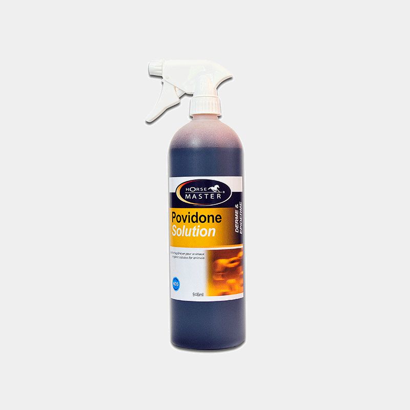Horse Master - Spray hygiènique désinfectante et nettoyante Povidone Solution 10% | - Ohlala