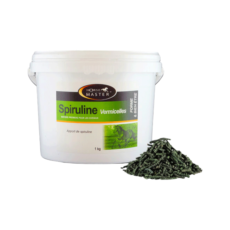 Horse Master - Complément alimentaire Spiruline en vermicelle Pure