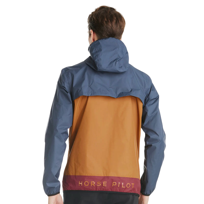 Horse Pilot - Blouson imperméable homme Raintech gold brown