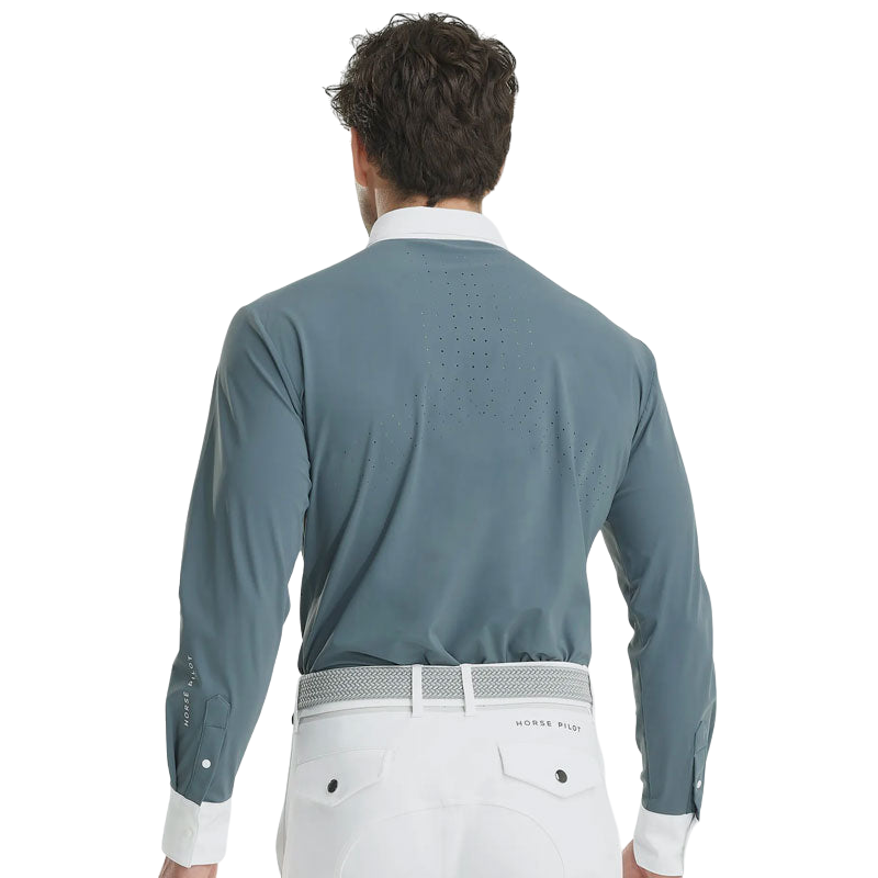 Horse Pilot - Chemise manches longues homme Aeroligh cloudy blue