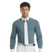 Horse Pilot - Aerolight heren overhemd lange mouwen cloudy blue | - Ohlala