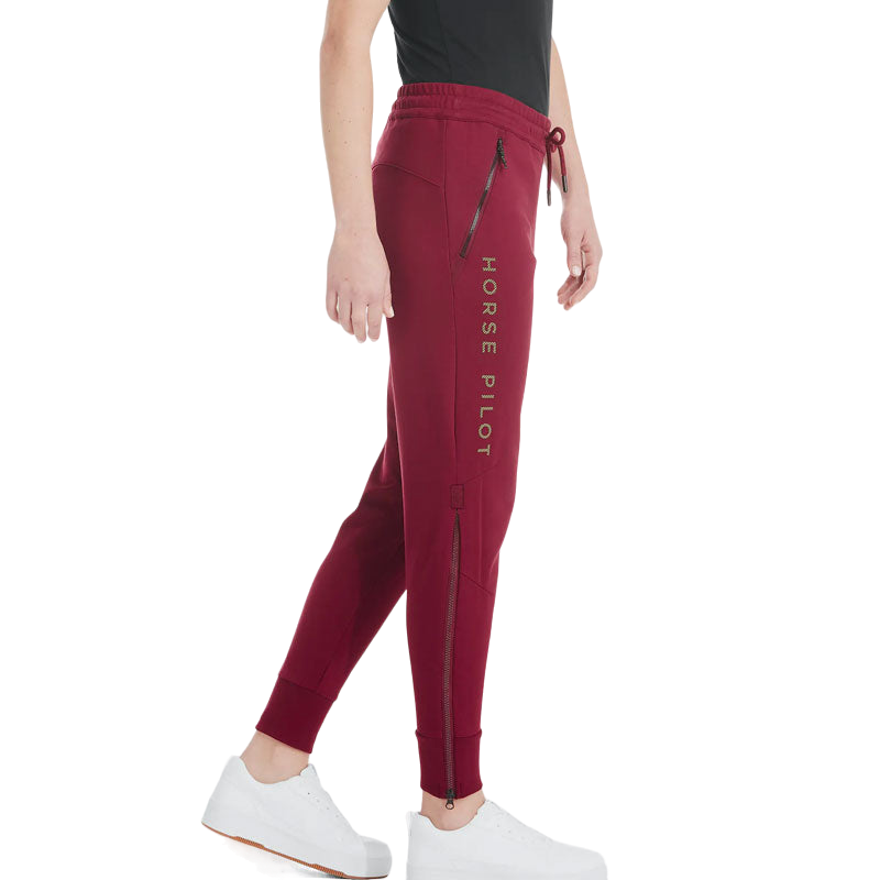 Horse Pilot - Jogging femme Team dark red