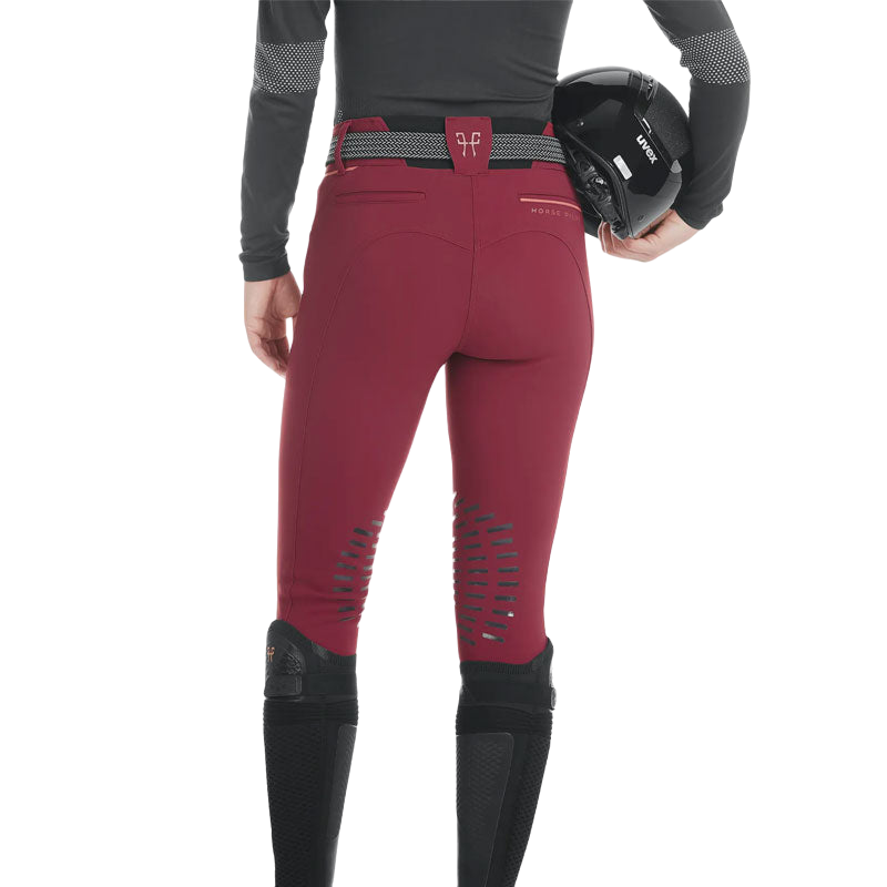 Horse Pilot - Pantalon d'équitation femme X-Design dark red