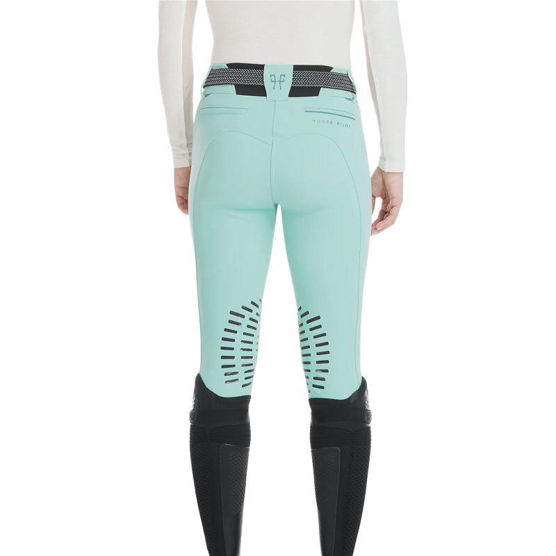 Horse Pilot - Pantalon d'équitation femme X-Design sea green