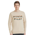 Horse Pilot - Herenpullover Team sand | - Ohlala