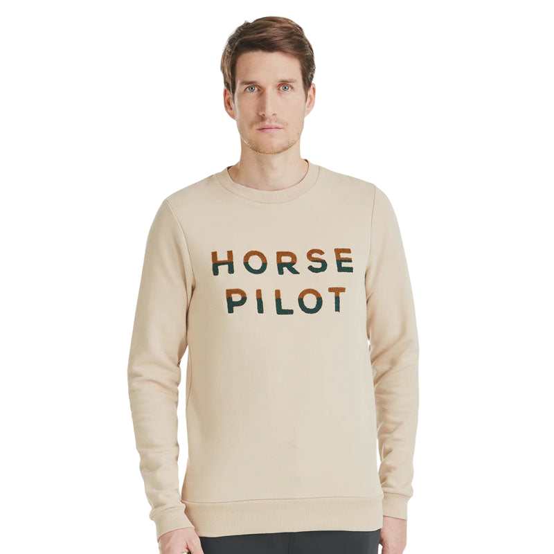 Horse Pilot - Pull homme Team sand