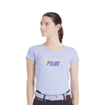 Horse Pilot - Dames T-shirt korte mouwen Team shirt lavendel | - Ohlala