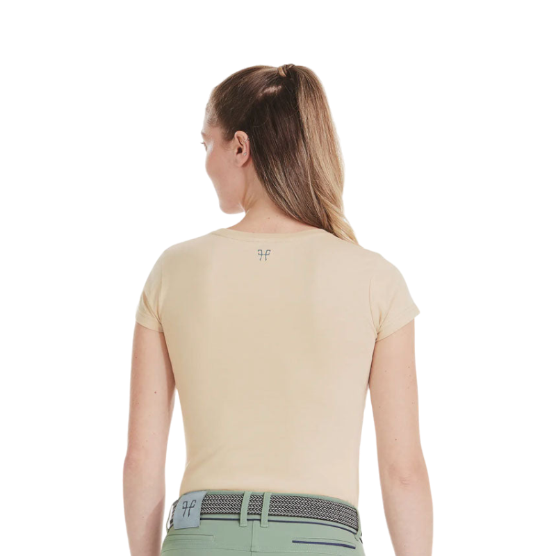 Horse Pilot - T-shirt manches courtes femme Team shirt sand