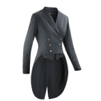 Horse Pilot - Dressuurwedstrijdjas dames Long frac grijs | - Ohlala