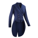 Horse Pilot - Dressuurwedstrijdjas dames Long frac marine | - Ohlala