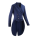 Horse Pilot - Dressuurwedstrijdjas dames Long frac marine | - Ohlala
