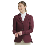 Horse Pilot - Veste de concours femme Aeromesh burgundy | - Ohlala