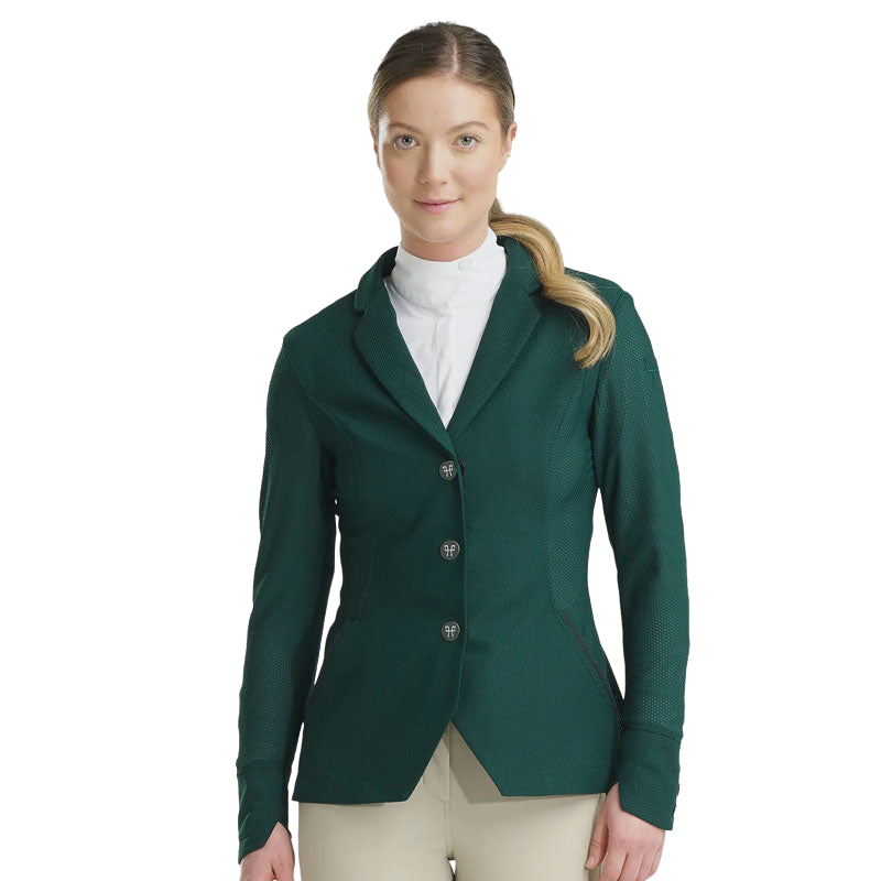 Horse Pilot - Veste de concours femme Aeromesh green morocco