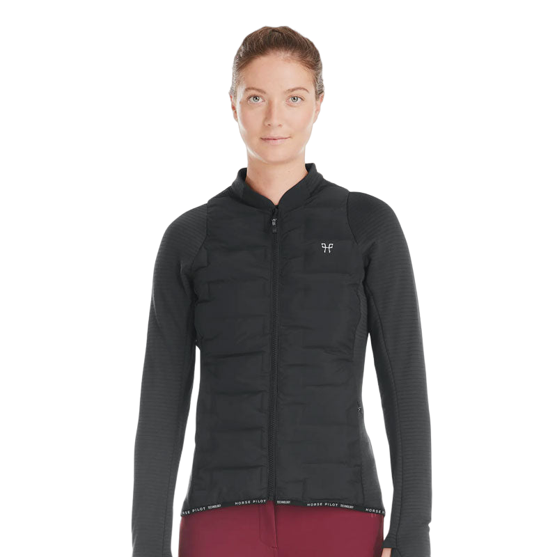 Horse Pilot - Veste manches longues femme Storm black | - Ohlala