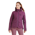 Horse Pilot - Manteau manches longues femme Essential dark purple | - Ohlala