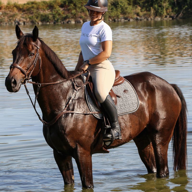 KELSTAR Pantalon d'équitation femme navy