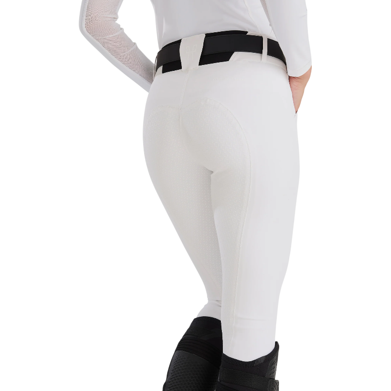 Horse Pilot - Pantalon d'équitation femme X-Prime blanc full grip