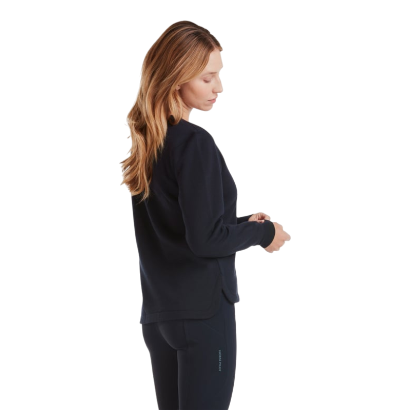 Horse Pilot - Sweat manches longues femme Merinos dark night
