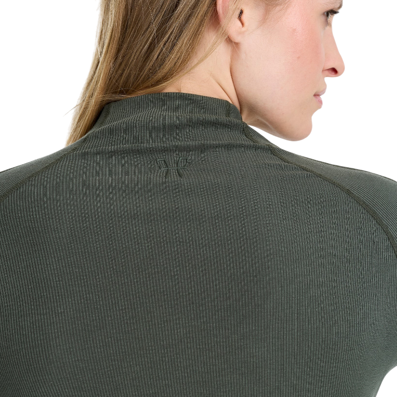 Horse Pilot - T-shirt manches longues anti UV femme Solaris forest night