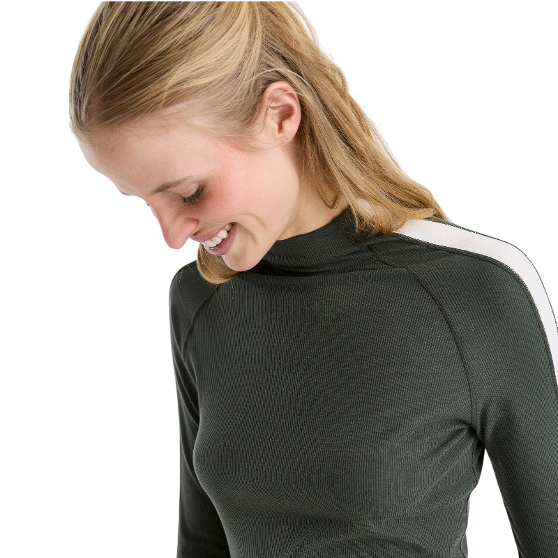 Horse Pilot - T-shirt manches longues anti UV femme Solaris forest night