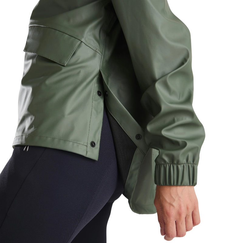 Horse Pilot - Dames regenjas Short Raintech forest night