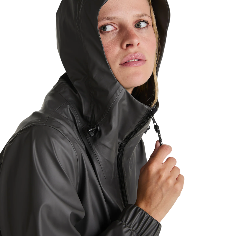 Horse Pilot - Dames regenjas Short Raintech iron