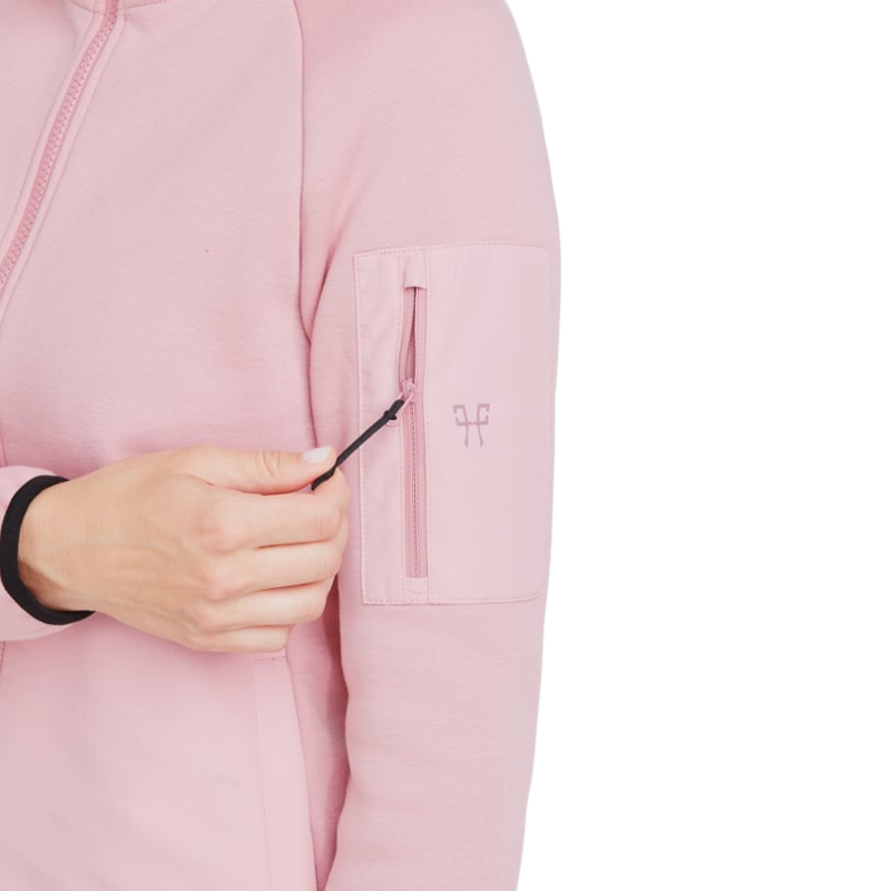 Horse Pilot - Veste manches longues femme Pampa baby pink