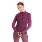 Horse Pilot - Dames longsleeve jack Storm dark purple | - Ohlala