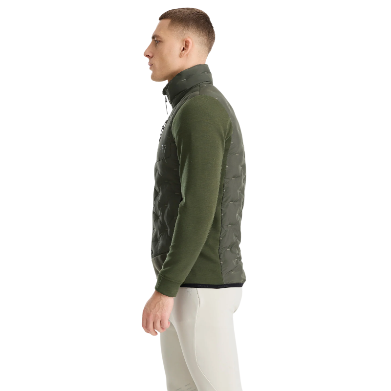 Horse Pilot - Heren langmouw jack Pulse Hybrid forest night