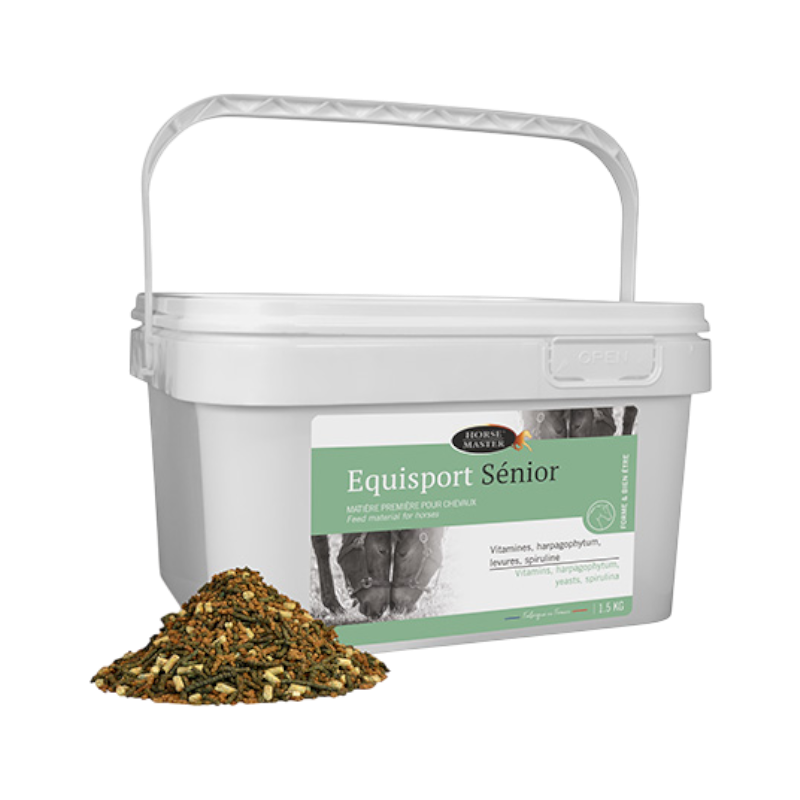 Horse Master - Complément alimentaire bien-être et vitalité du cheval âgé Equisport Senior