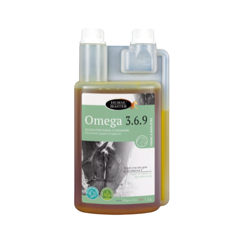Horse Master - Complément alimentaire prise de poids et d'état Omega 3.6.9.