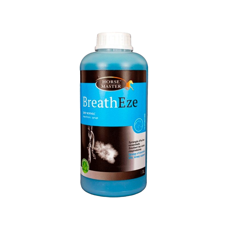 Horse Master - Complément alimentaire sirop mentholé voies respiratoire Breatheze
