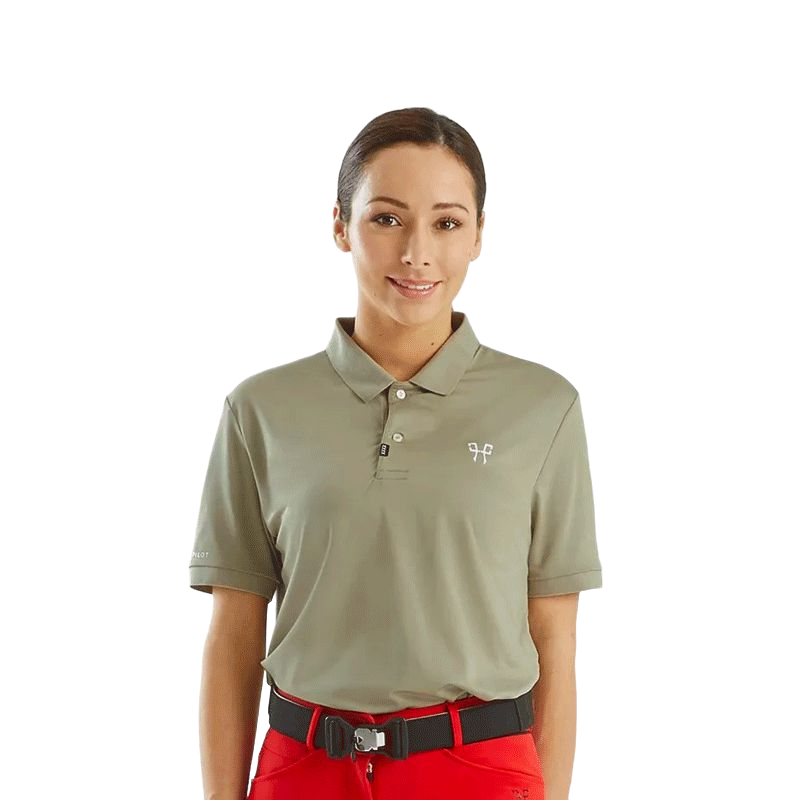 Horse Pilot - Polo manches courtes unisex Atlas beige