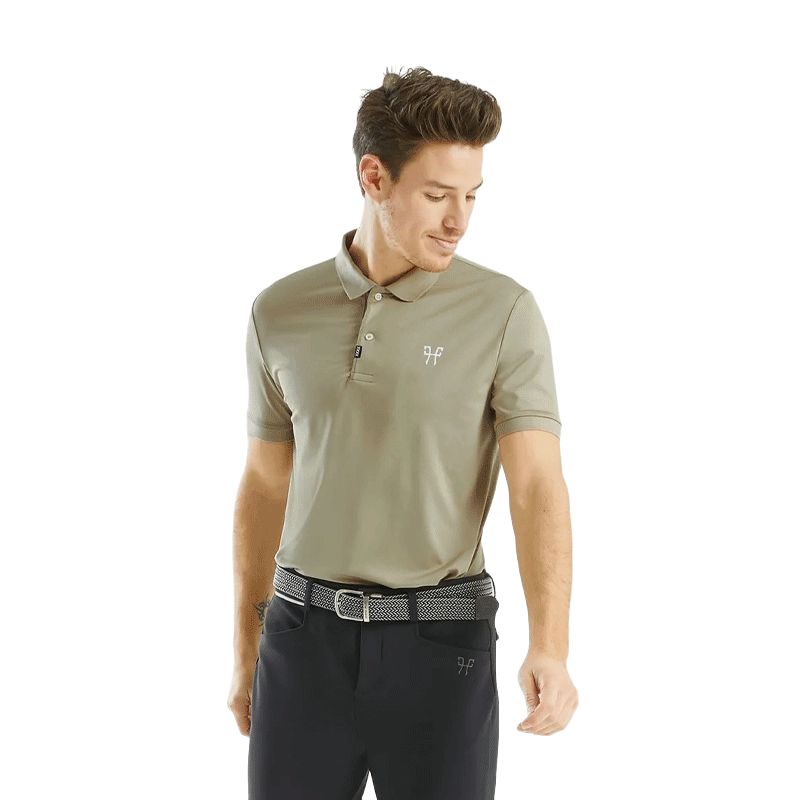 Horse Pilot - Polo manches courtes unisex Atlas beige