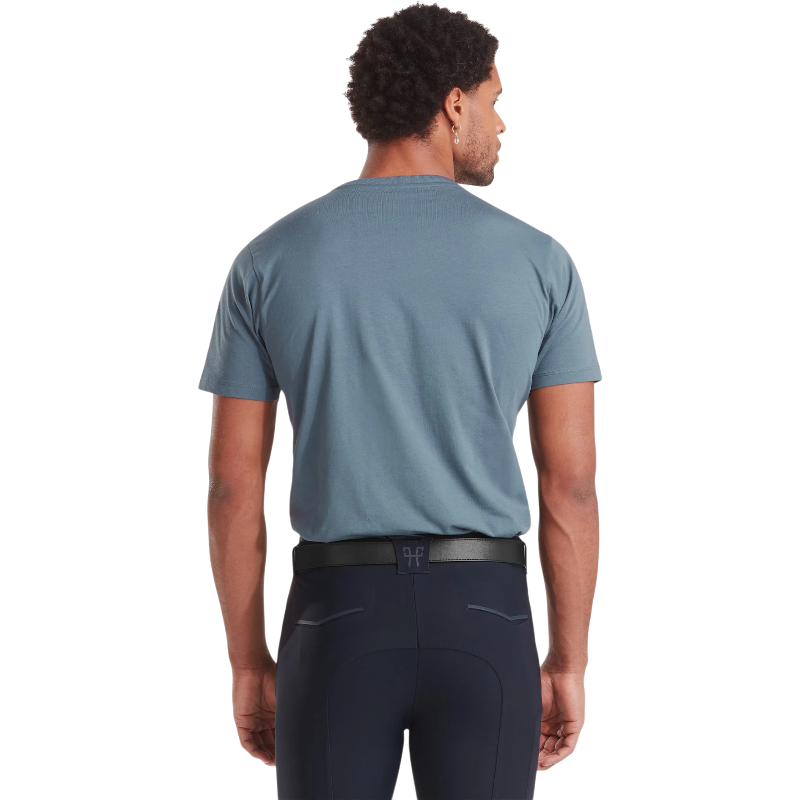 Horse Pilot - T-shirt manches courtes homme Team 2.0 vintage indigo
