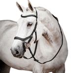 Horseware - Rambo Micklem 2 Competition Hoofdstel Zwart | - Ohlala