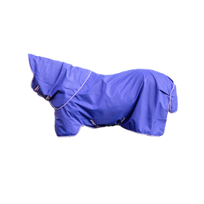 Horseware - Couverture d'extérieur Amigo Hero 900 plus avec couvre-cou bleu/ ivoire 200g