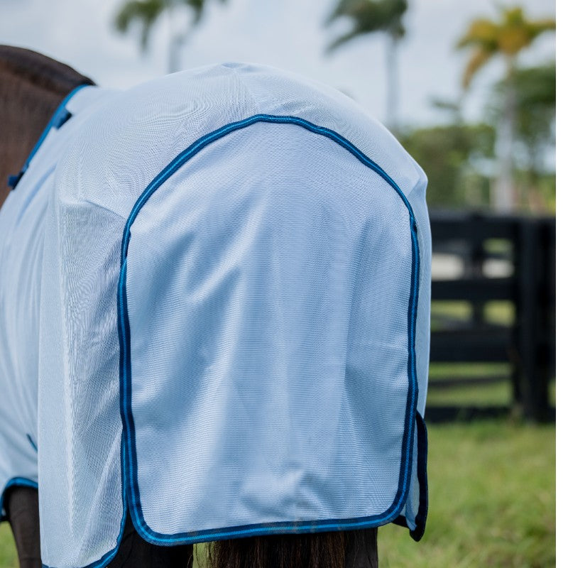 Horseware - Couverture anti-mouches Amigo Bug Rug Plus azure blue/ marine/ bleu électrique