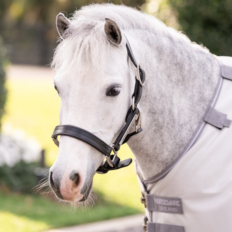 Horseware - Couverture anti-mouches Amigo Bug Rug Pony argent/ titanium grey/ argent