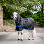 Horseware - Amigo Ripstop Plus Pony Turnout buitendeken zwart/ classic blue 200g | - Ohlala