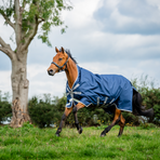 Horseware - Couverture d'extérieur Amigo Wug Turnout marine/ titanium grey/ argent 150g | - Ohlala