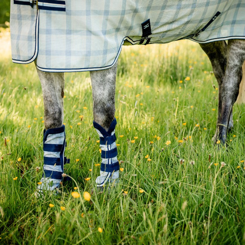 Horseware - Guêtres anti-mouches Newmarket witney navy